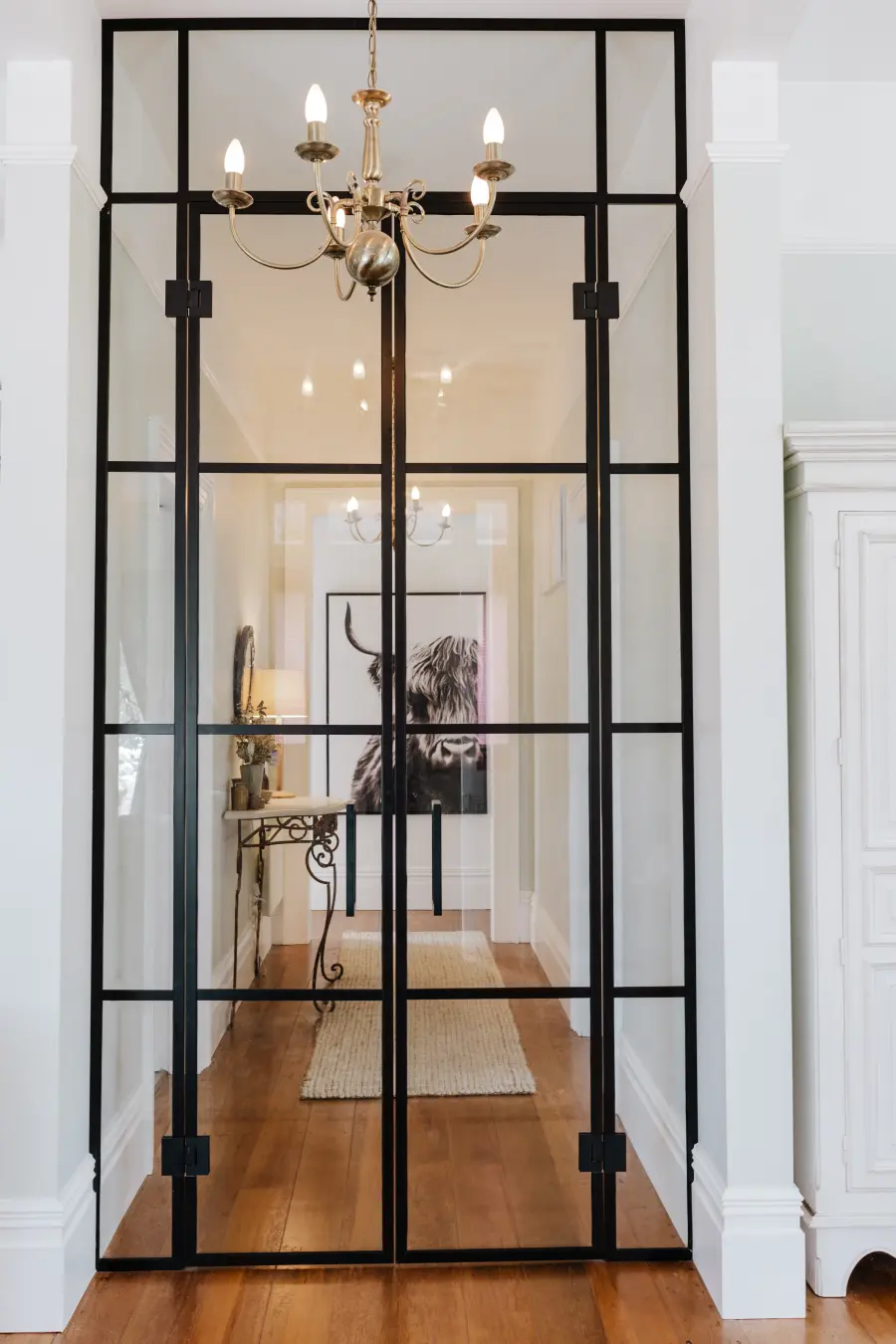 Glass Doors Black Framed (1)