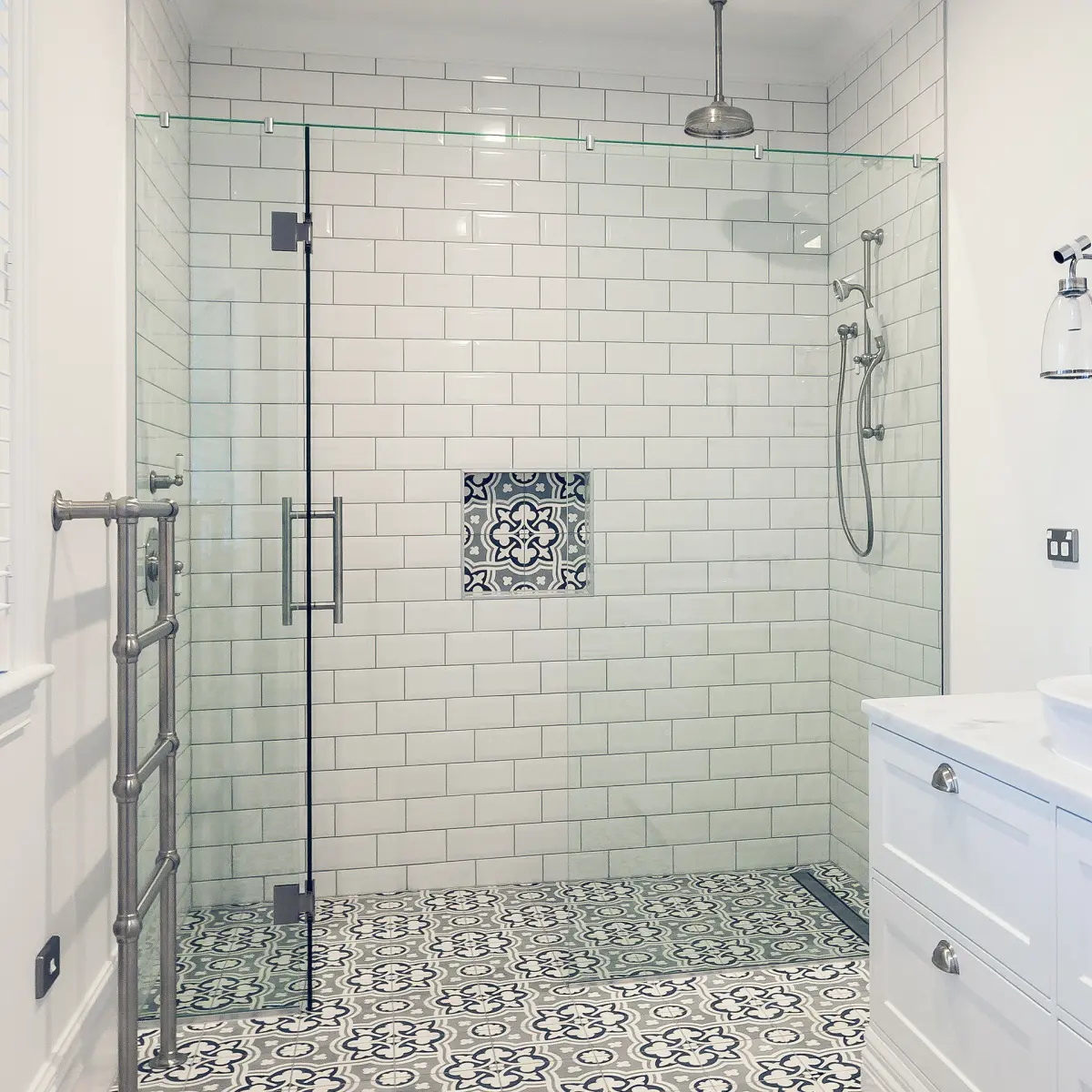 Alcove Shower photoshop