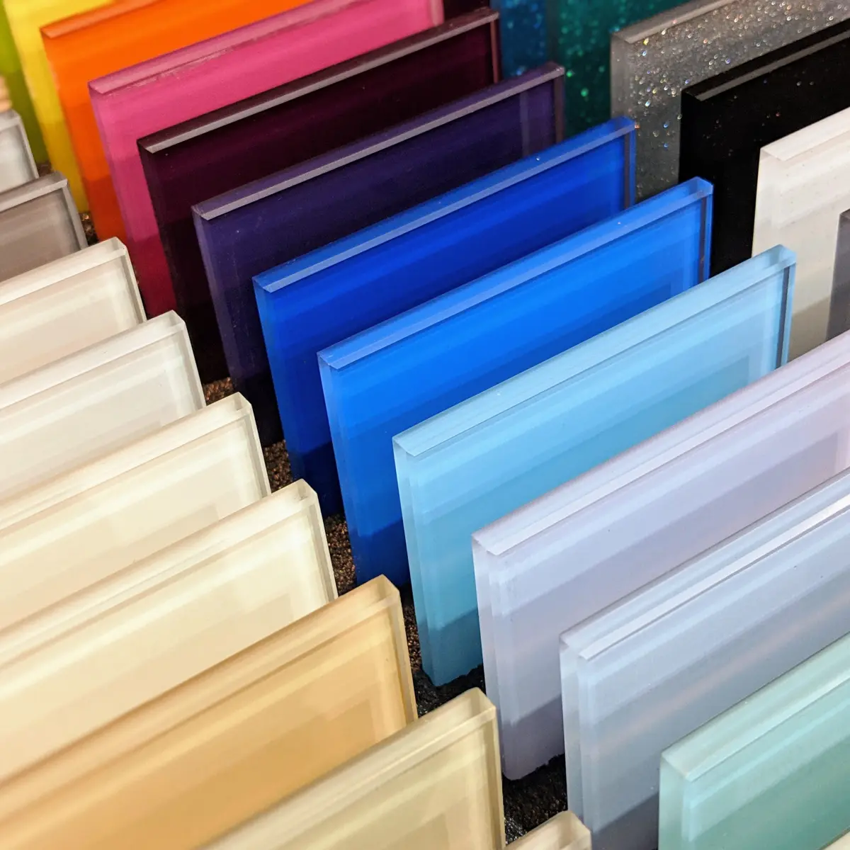 Glass Splashback Colours