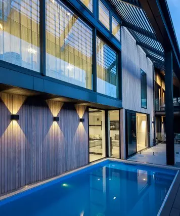 stake home exterior
