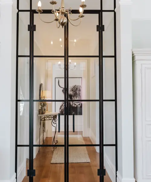 Glass Doors   Black Framed (1)