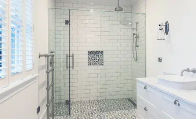 Alcove Shower photoshop