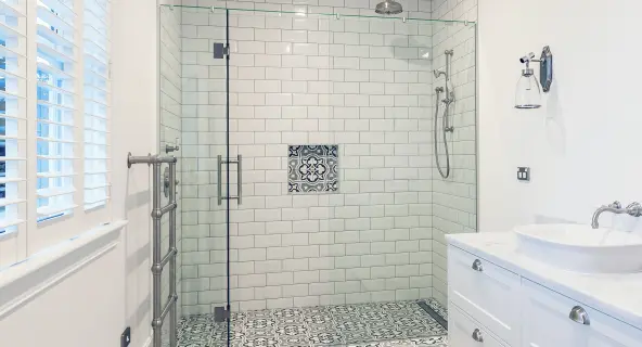 Alcove Shower photoshop
