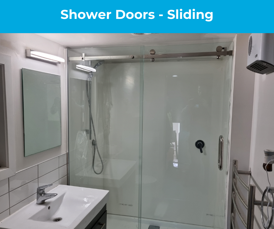 Glass Shower Doors - Sliding