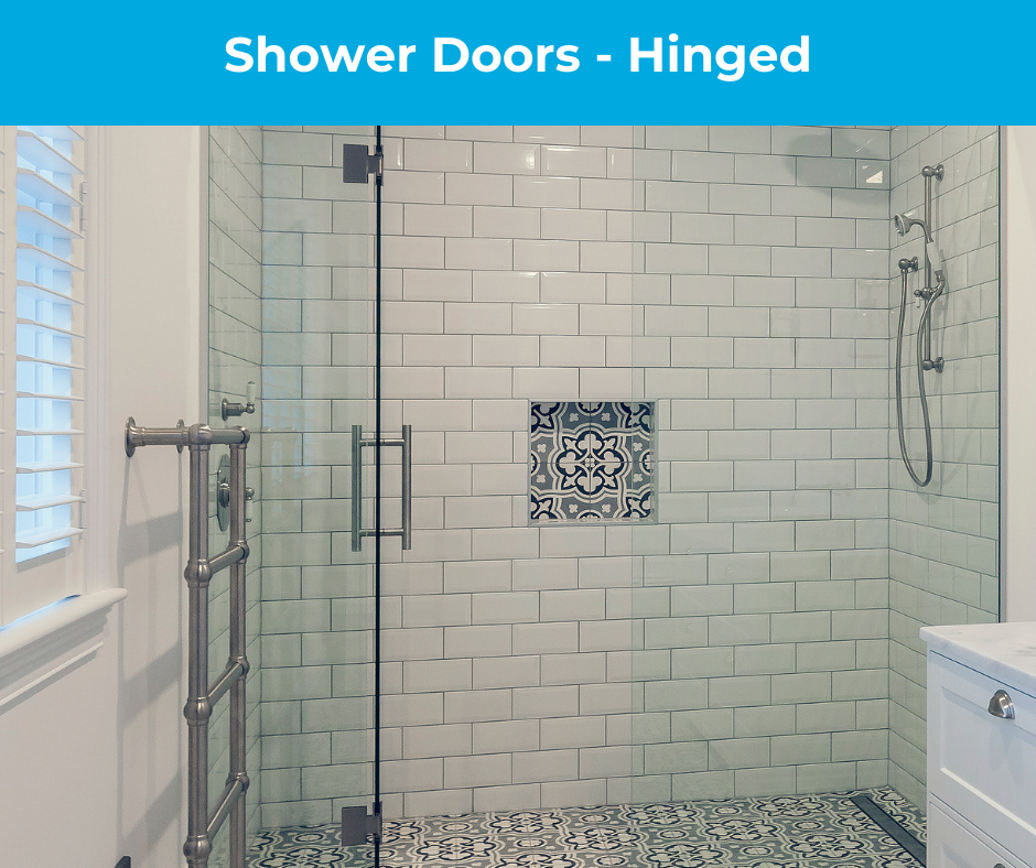 Glass Shower Doors - Hinged