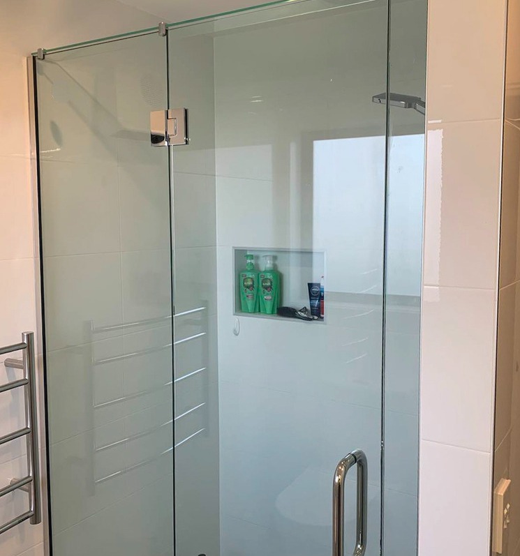 Shower glass