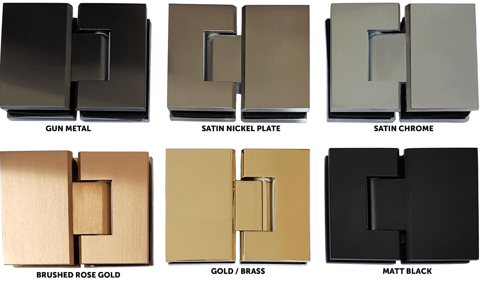 Frameless Shower Hardware Christchurch Stake Glass