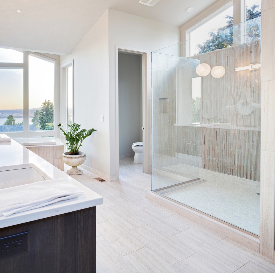 Shower Glass Panel | Stake Glass